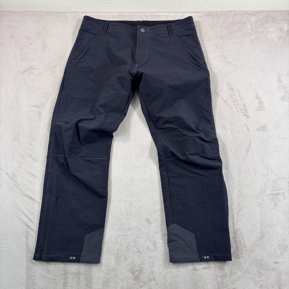 KUHL Klash Abrasion Resistance Performance Pants Men 38x30 Charcoal NWOT $150
